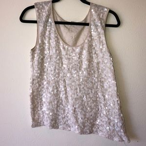 J. CREW SEQUIN TANK